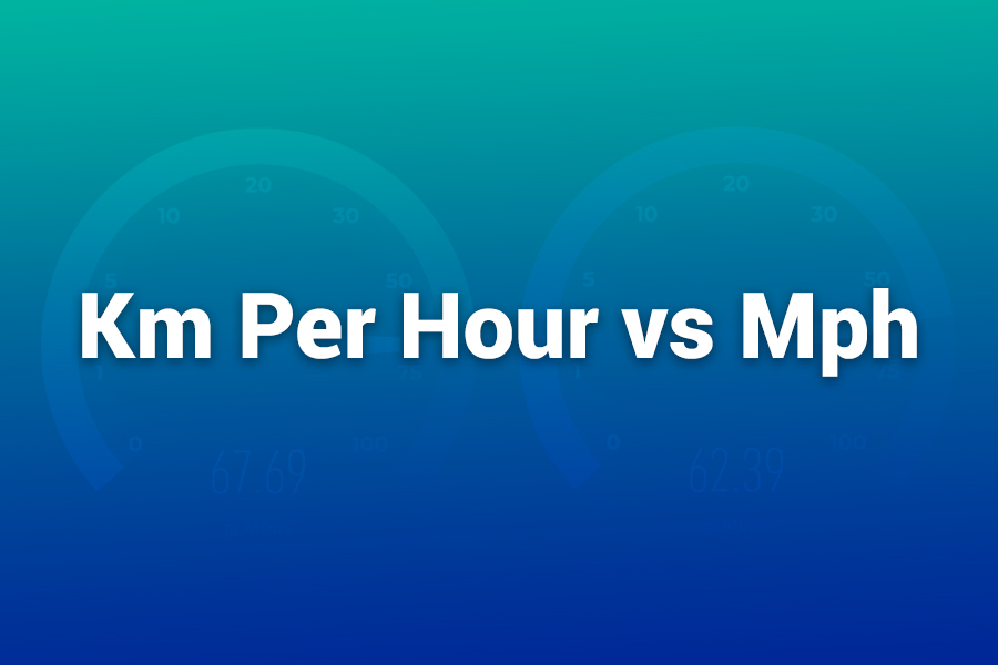 km per hour vs mph