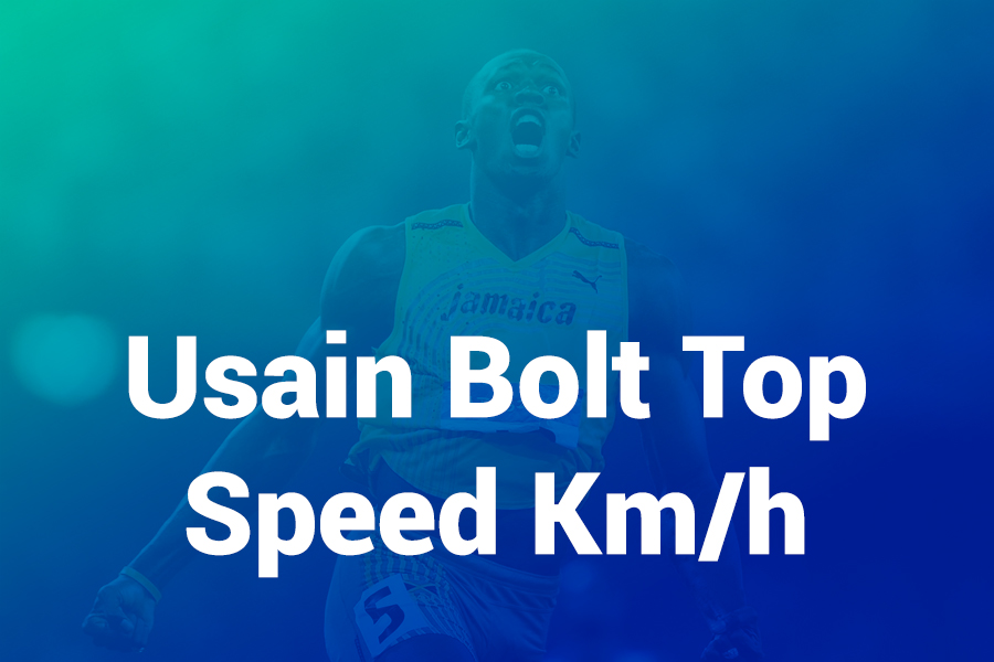 usain bolt top speed km/h